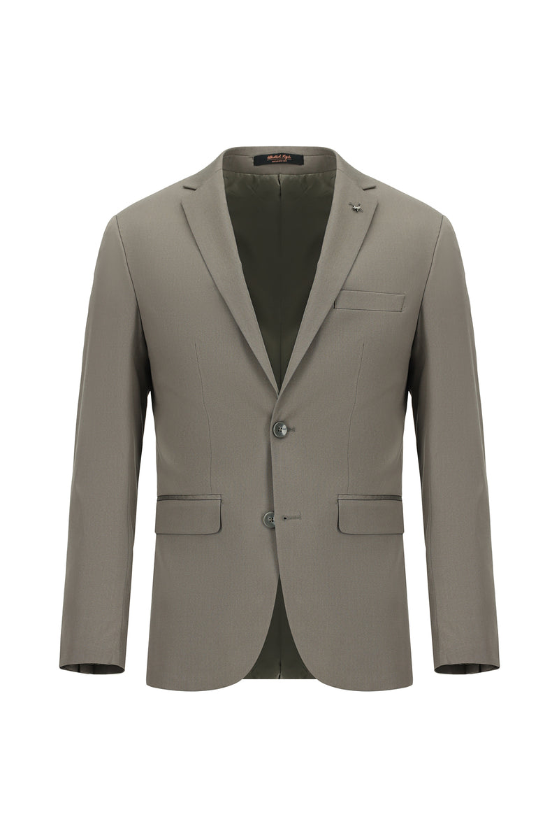 Koyu Vizon Super Slim Fit Ekstra Dar Kesim Lyocell Karışımlı Klasik Takım Elbise