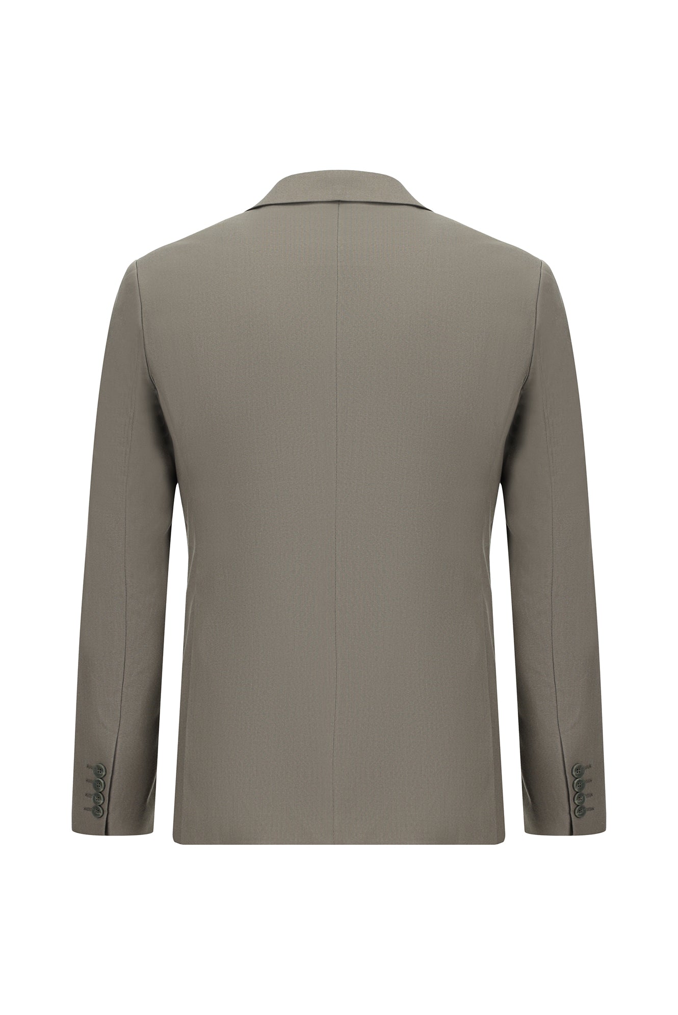 Koyu Vizon Relaxed Fit Rahat Kesim Lyocell Karışımlı Klasik Takım Elbise