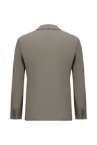 Koyu Vizon Relaxed Fit Rahat Kesim Lyocell Karışımlı Klasik Takım Elbise