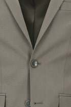 Koyu Vizon Relaxed Fit Rahat Kesim Lyocell Karışımlı Klasik Takım Elbise