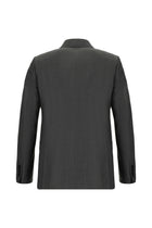 Açık Antrasit Slim Fit Dar Kesim Yünlü Klasik Takım Elbise