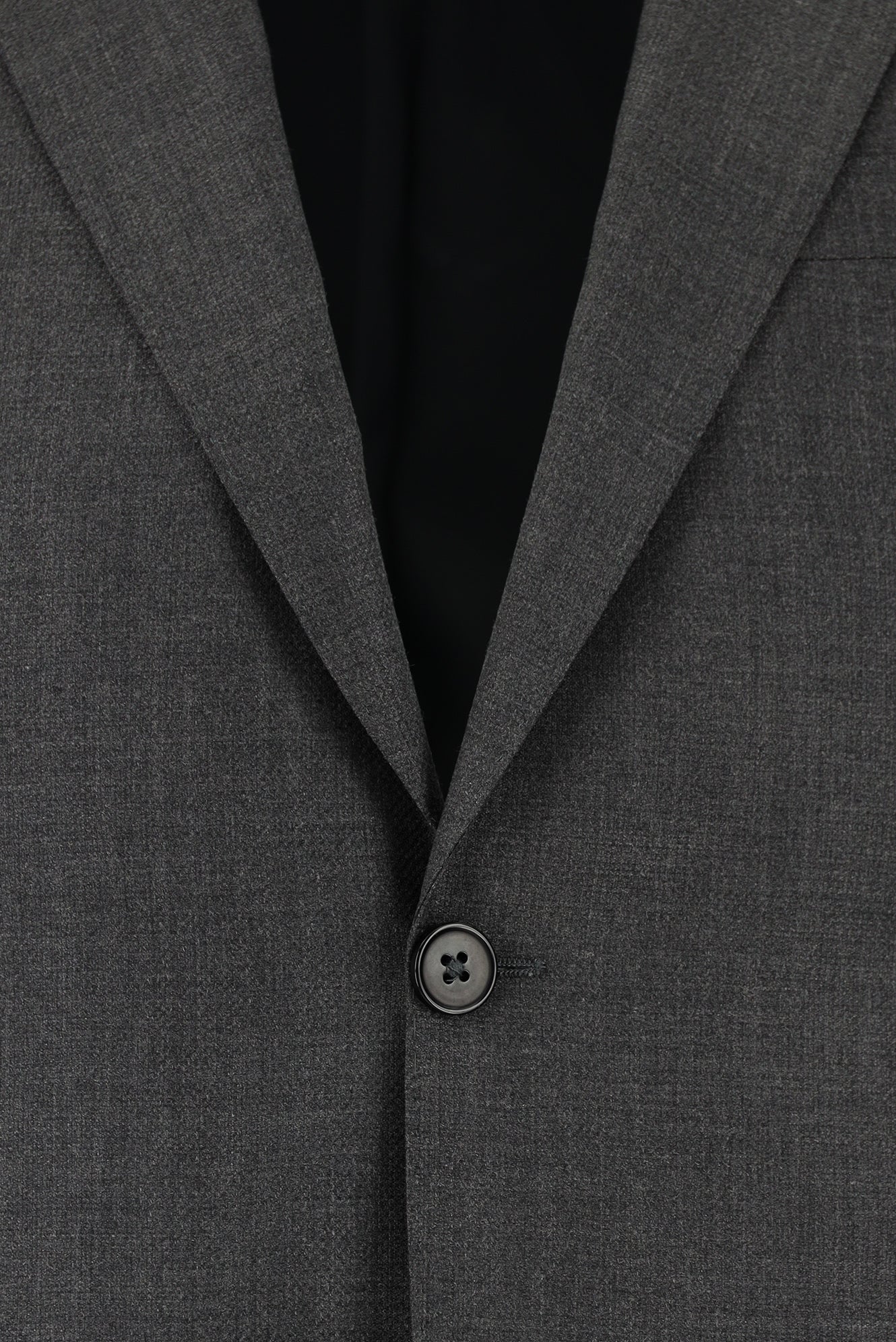 Açık Antrasit Slim Fit Dar Kesim Yünlü Klasik Takım Elbise