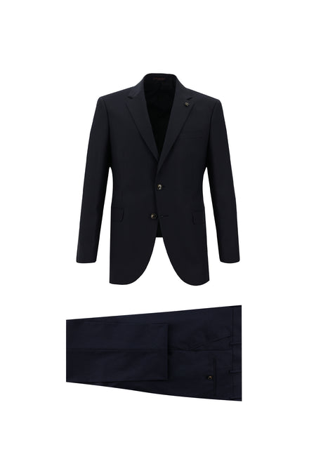 Koyu Lacivert Klasik Takım Elbise