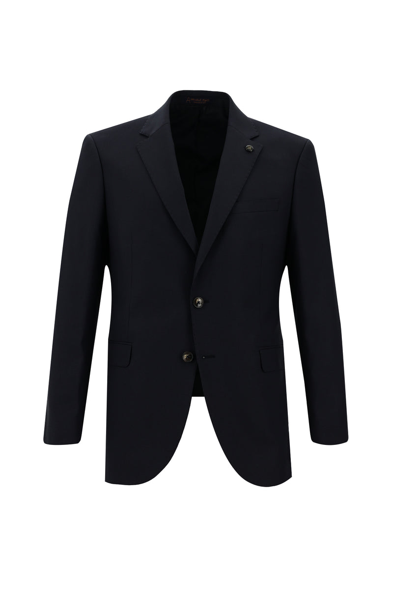 Koyu Lacivert Klasik Takım Elbise