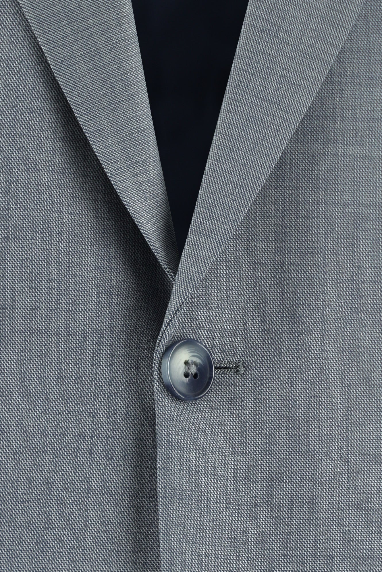 Orta Gri Regular Fit Yünlü Klasik Takım Elbise