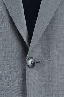 Orta Gri Slim Fit Dar Kesim Yünlü Klasik Takım Elbise