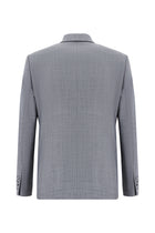 Orta Füme Regular Fit Yünlü Klasik Takım Elbise