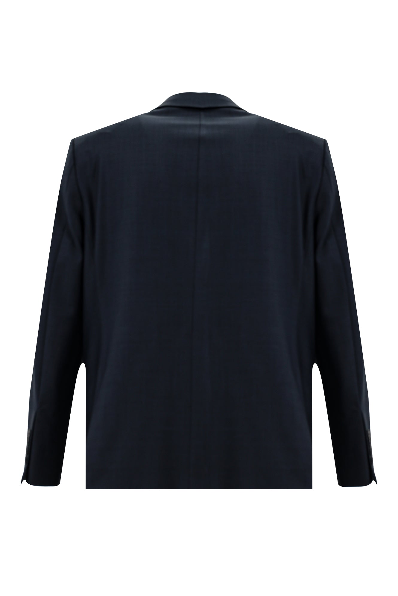 Koyu Lacivert Relaxed Fit Rahat Kesim Yünlü Klasik Takım Elbise