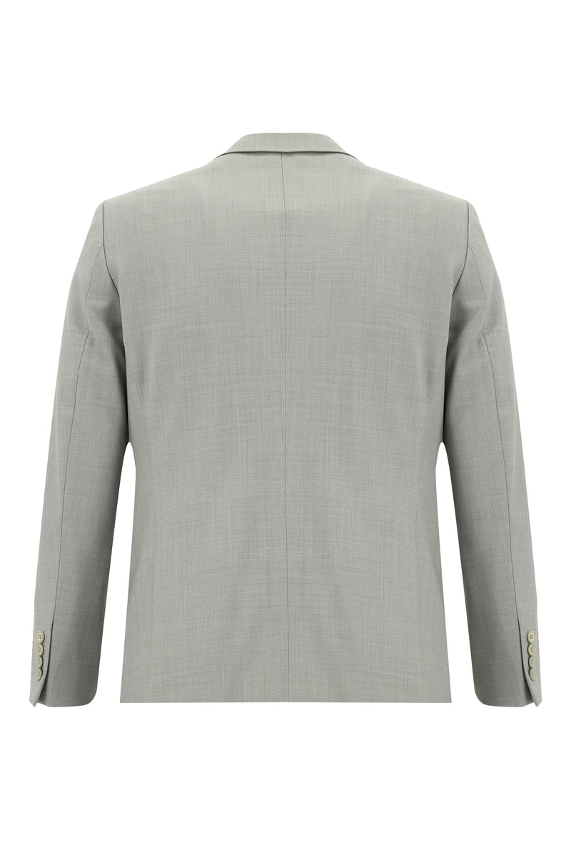 Taş Slim Fit Dar Kesim Yünlü Klasik Takım Elbise