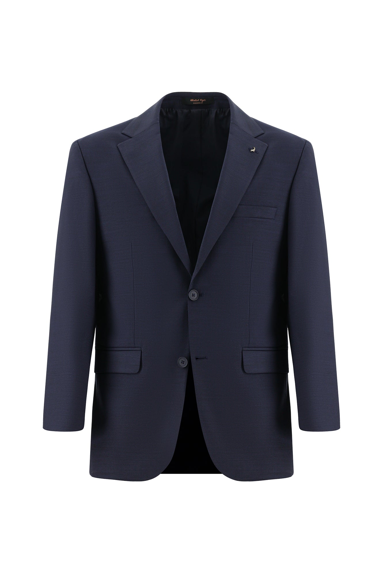 Koyu Lacivert 6 Drop Regular Fit Standart Kesim Yünlü Tak?m Elbise-Abdullah Ki??l?
