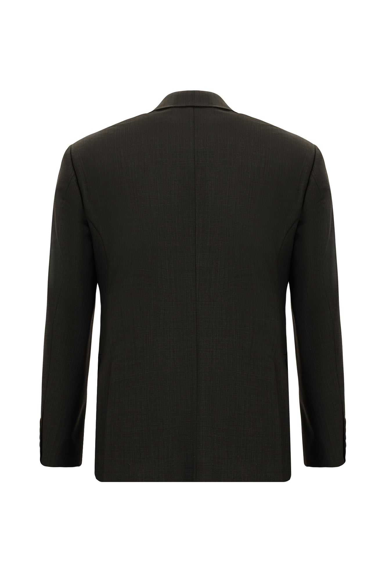 Açık Kahve  Regular Fit Yünlü Kruvaze Takım Elbise