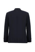 Koyu Lacivert Yünlü Klasik Takım Elbise