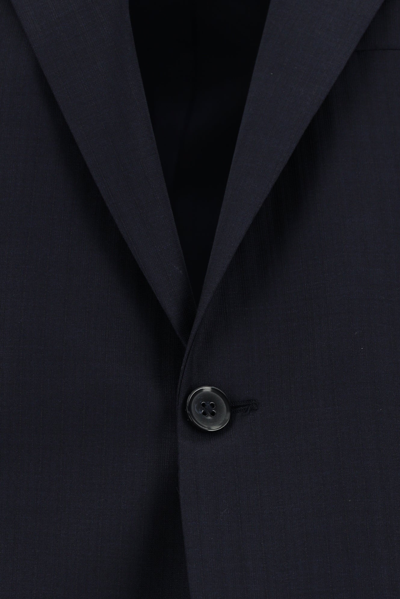 Koyu Lacivert Yünlü Klasik Takım Elbise