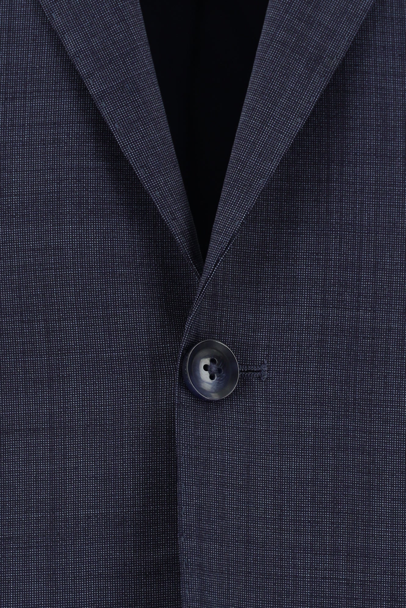 Orta Lacivert Relaxed Fit Rahat Kesim Yünlü Klasik Takım Elbise