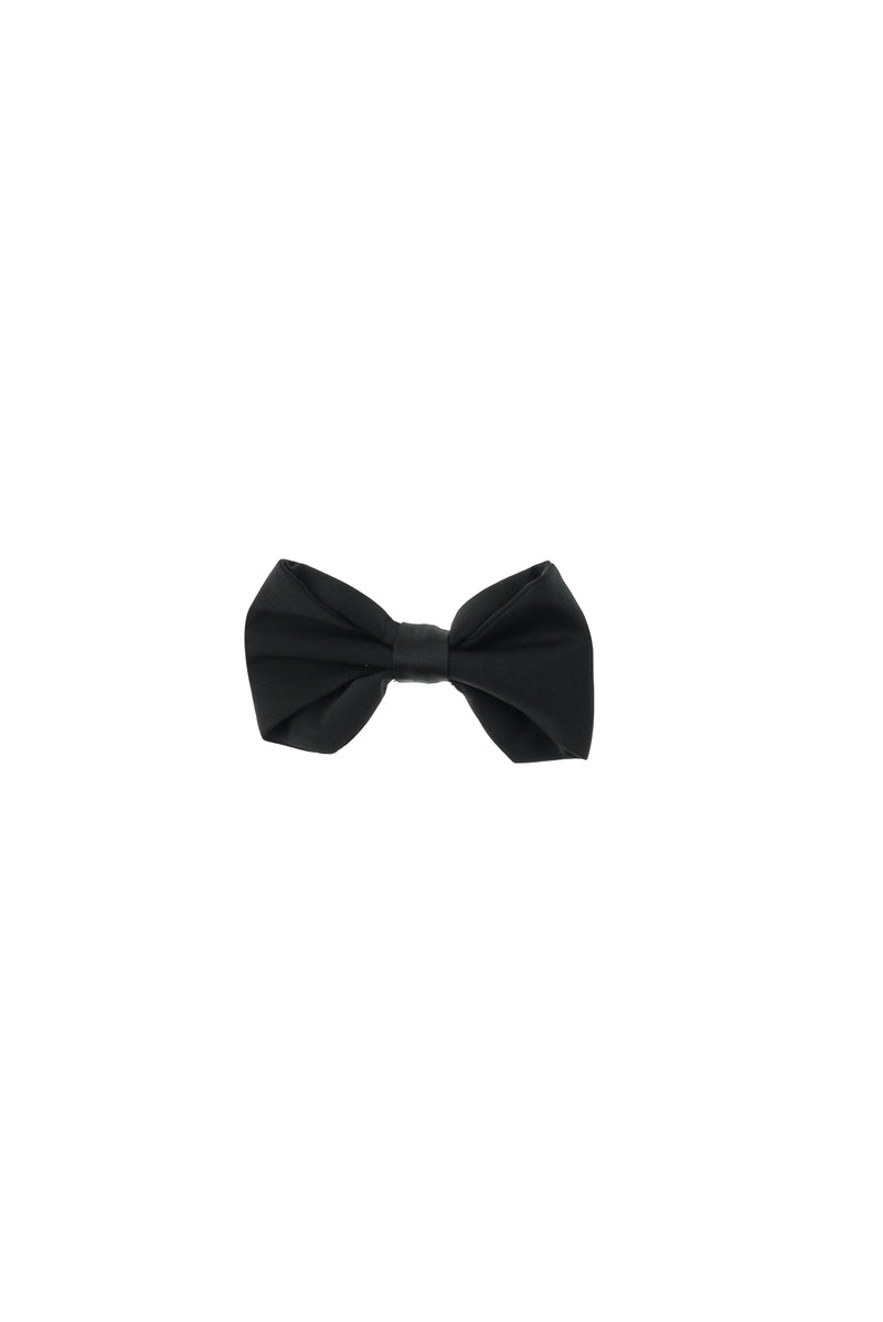 Siyah Slim Fit Dar Kesim Mono Yaka Yünlü Smokin & Damatlık