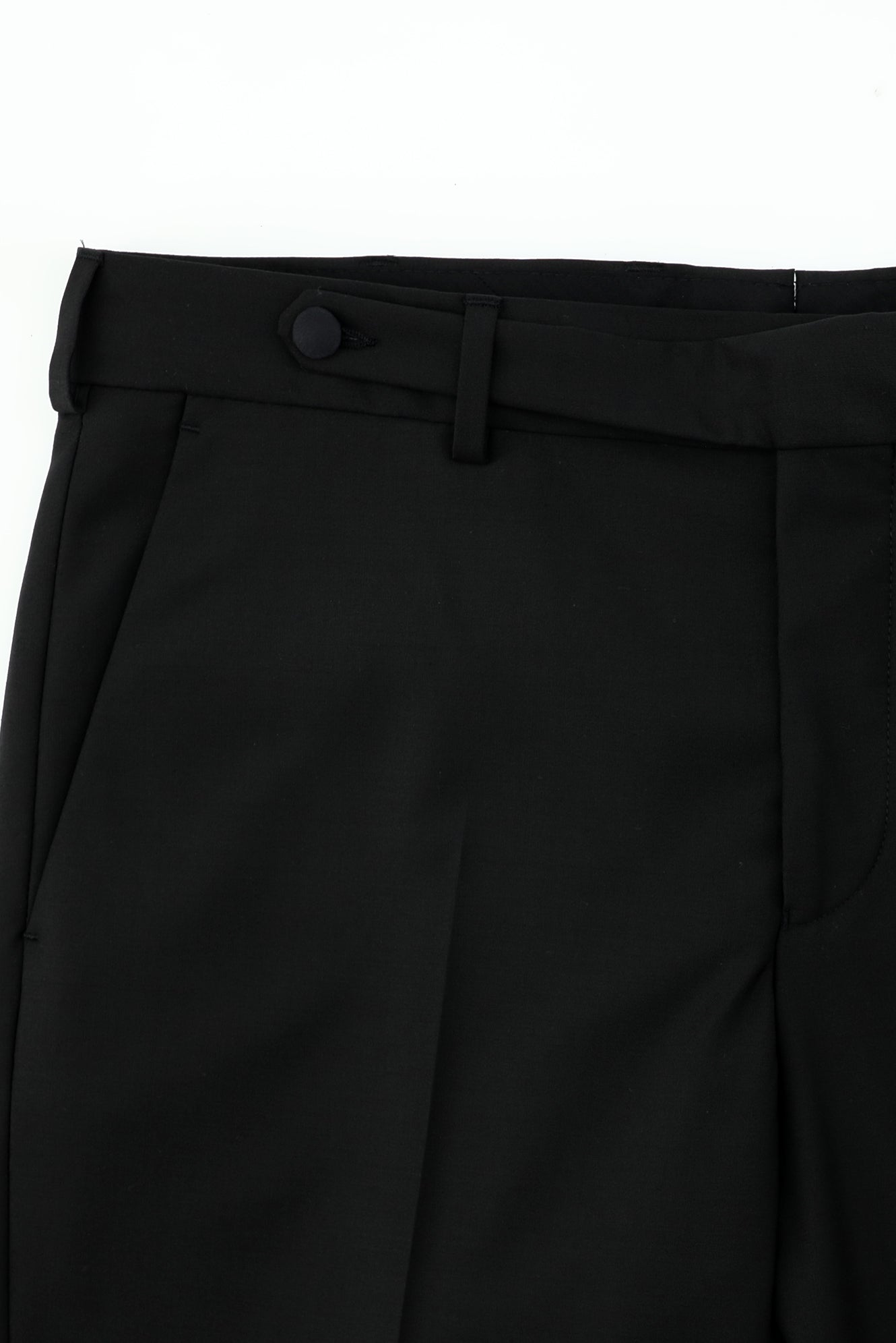 Siyah Regular Fit Mono Yaka Yelekli Yünlü Smokin & Damatlık