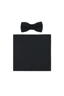 Siyah Relaxed Fit Rahat Kesim Sivri Yaka Yün Smokin & Damatlık