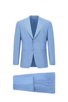 Mavi Relaxed Fit Rahat Kesim Sivri Yaka Yün Smokin & Damatlık