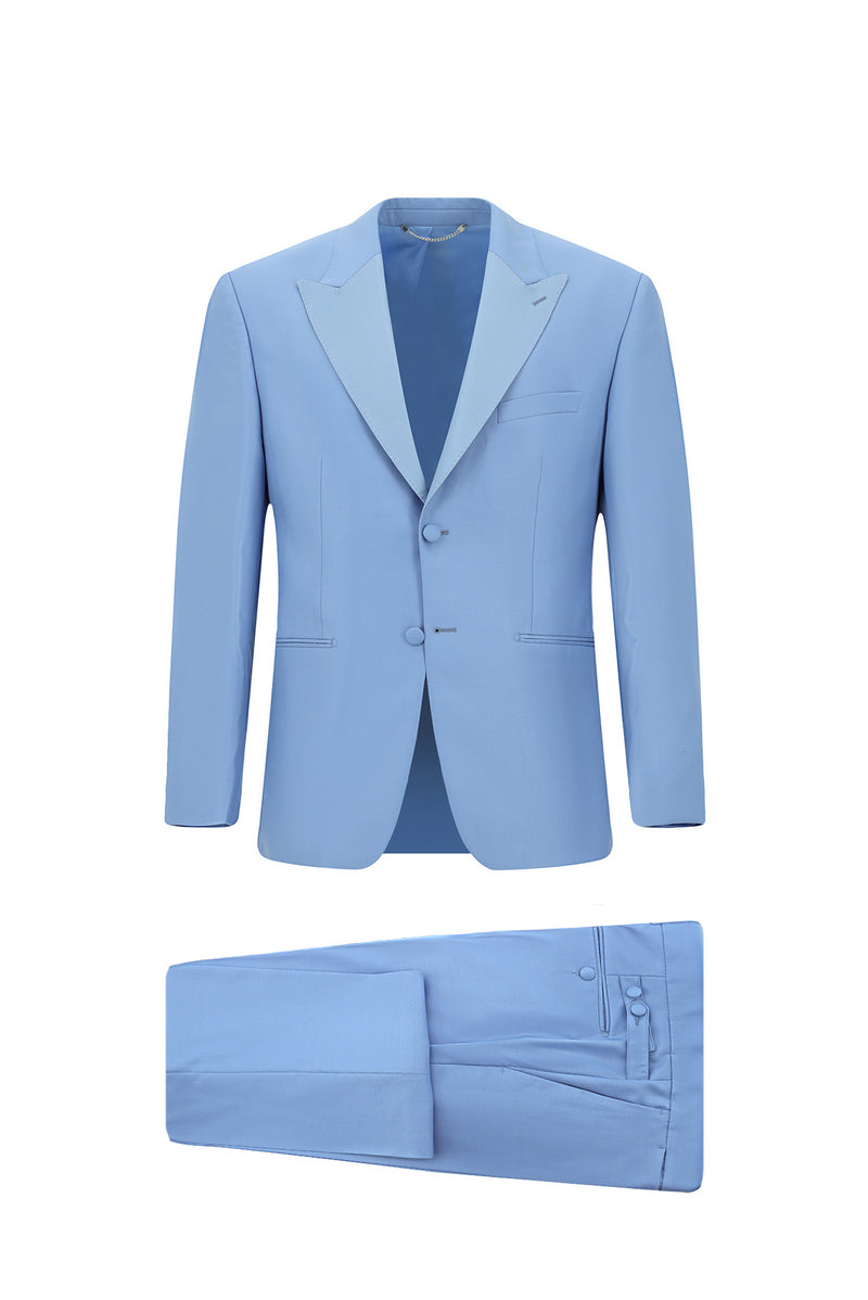 Mavi Relaxed Fit Rahat Kesim Sivri Yaka Yün Smokin & Damatlık