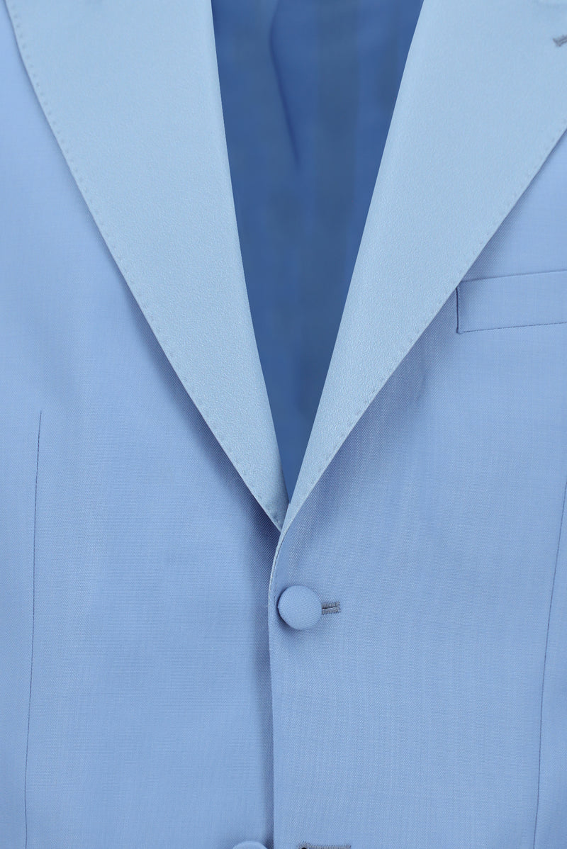 Mavi 4 Drop Relaxed Fit Rahat Kesim Sivri Yaka Yün Smokin & Damatlık