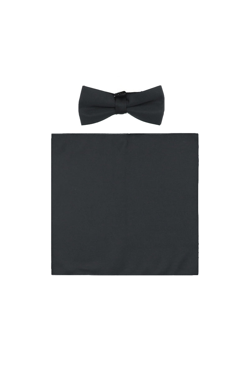 Siyah Slim Fit Dar Kesim Sivri Yaka Yelekli Yünlü Smokin & Damatlık