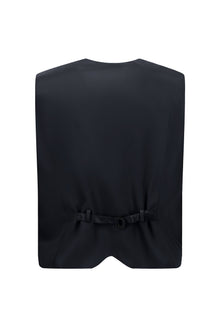 Koyu Lacivert Slim Fit Dar Kesim Sivri Yaka Yelekli Yünlü Smokin & Damatlık