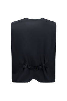 Koyu Lacivert 7 Drop Slim Fit Dar Kesim Sivri Yaka Yelekli Yünlü Smokin & Damatl?k-Abdullah Ki??l?