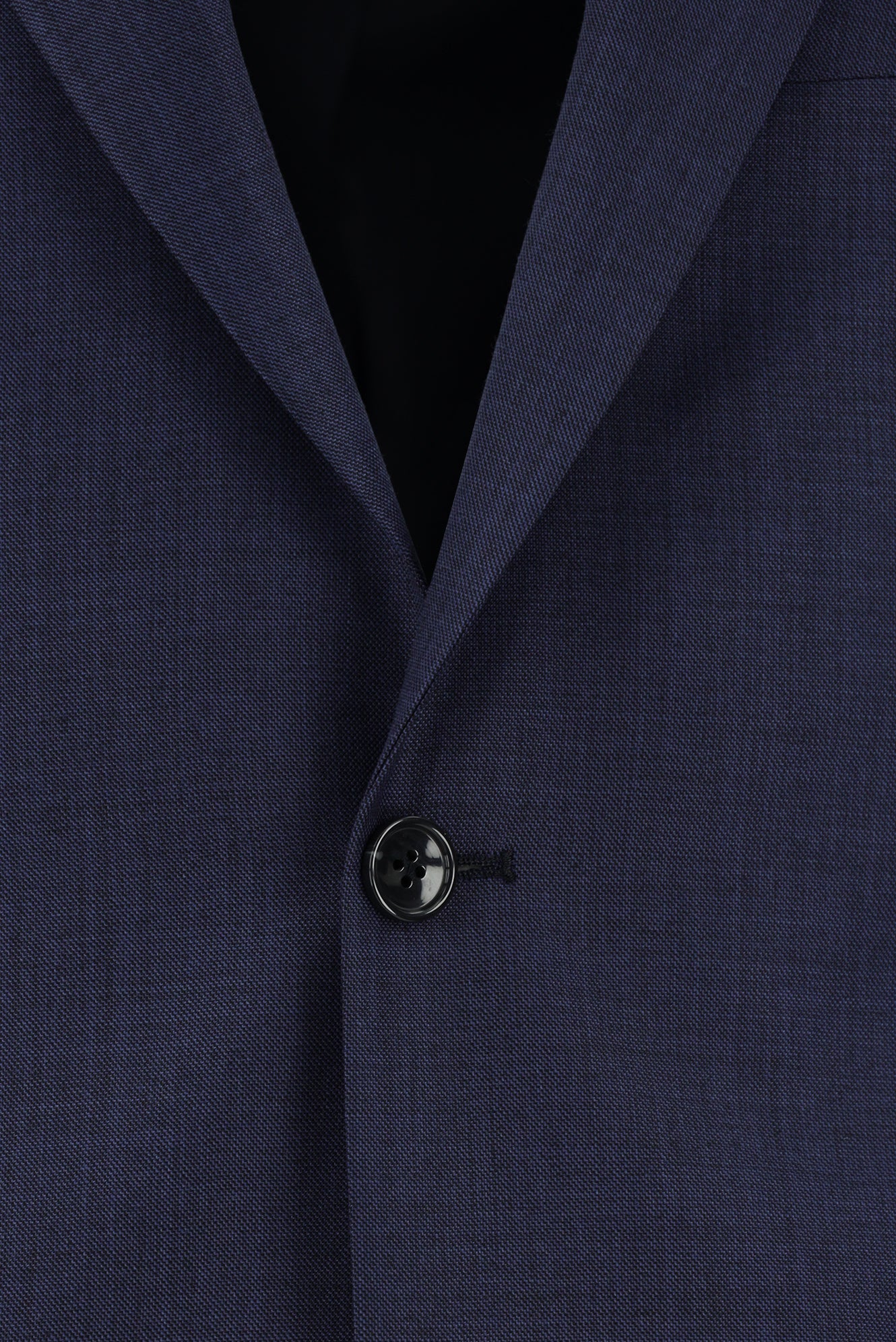 Açık Lacivert Slim Fit Dar Kesim Yünlü Klasik Desenli Takım Elbise