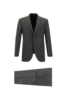 Koyu Füme Klasik Takım Elbise