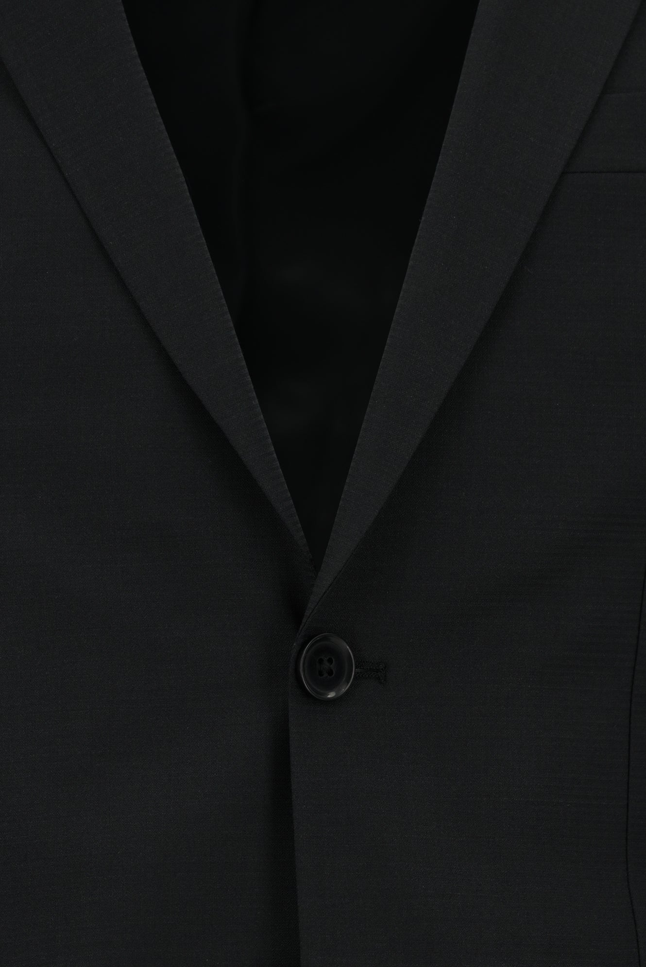 Siyah 7 Drop Super Slim Fit Eksra Dar Kesim Desenli Spor Yünlü Tak?m Elbise-Abdullah Ki??l?