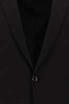 Koyu Kahve Relaxed Fit Rahat Kesim Yünlü Desenli Kombinli Takım Elbise