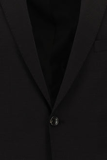 Koyu Kahve Regular Fit Yünlü Desenli Kombinli Takım Elbise