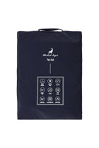 Koyu Lacivert Regular Fit Flex Suit Yünlü Çizgili Kruvaze Çantalı Takım Elbise