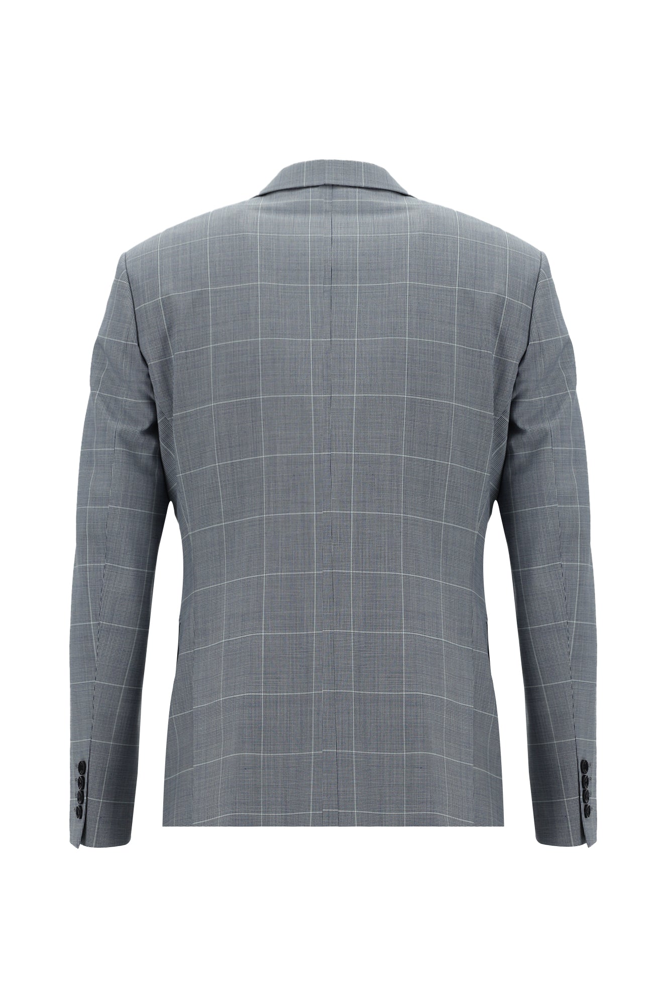 Açık Lacivert Slim Fit Dar Kesim Yünlü Kombinli Yelekli Takım Elbise