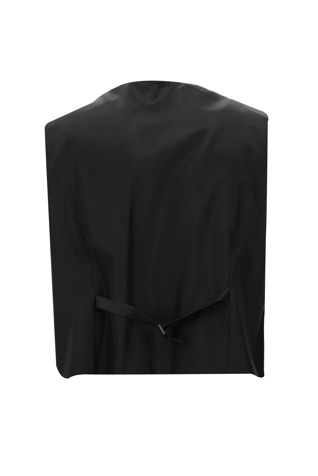 Siyah Regular Fit Yünlü Kombinli Yelekli Takım Elbise