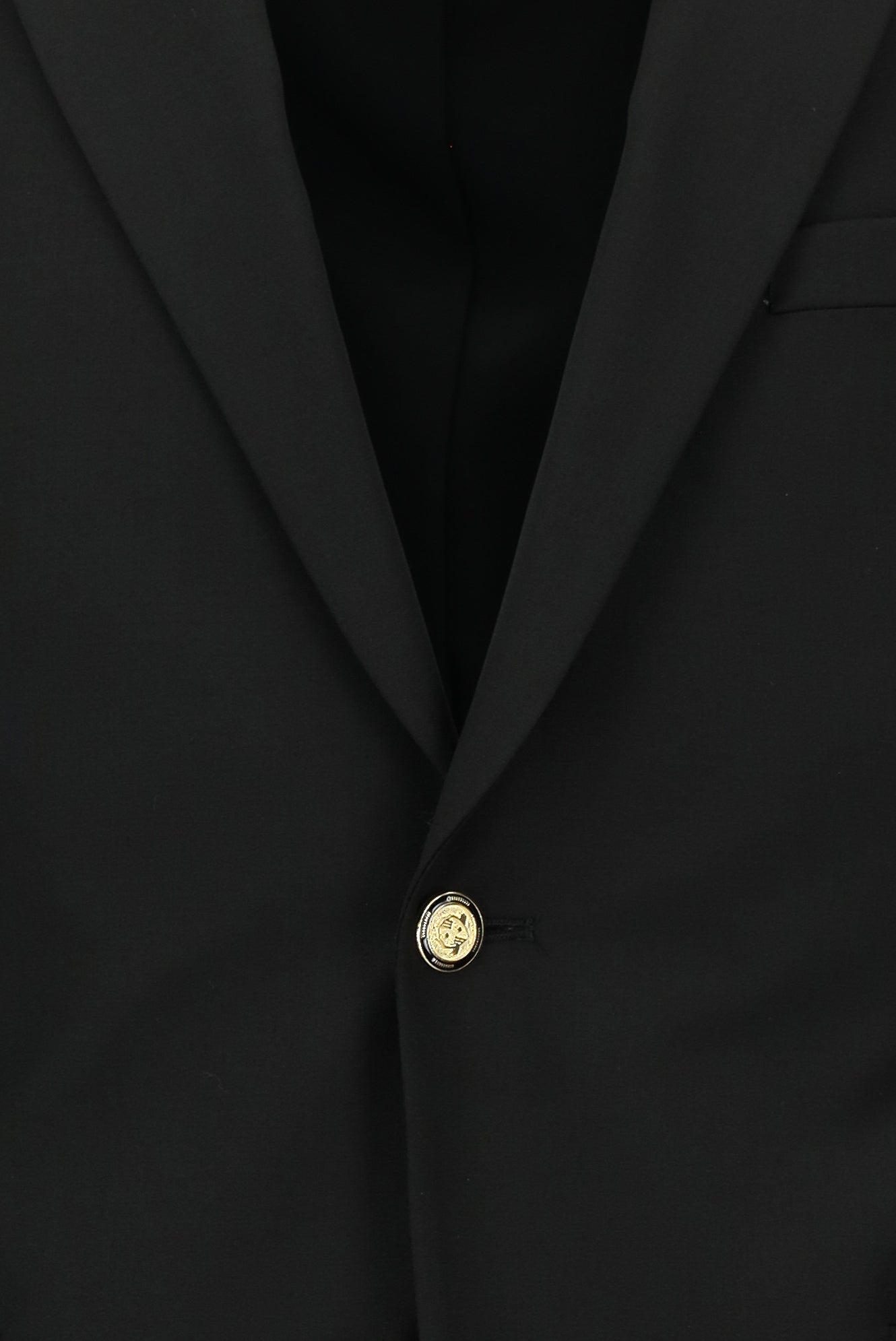 Siyah 6 Drop Regular Fit Standart Kesim Yünlü Blazer Ceket-Abdullah Ki??l?