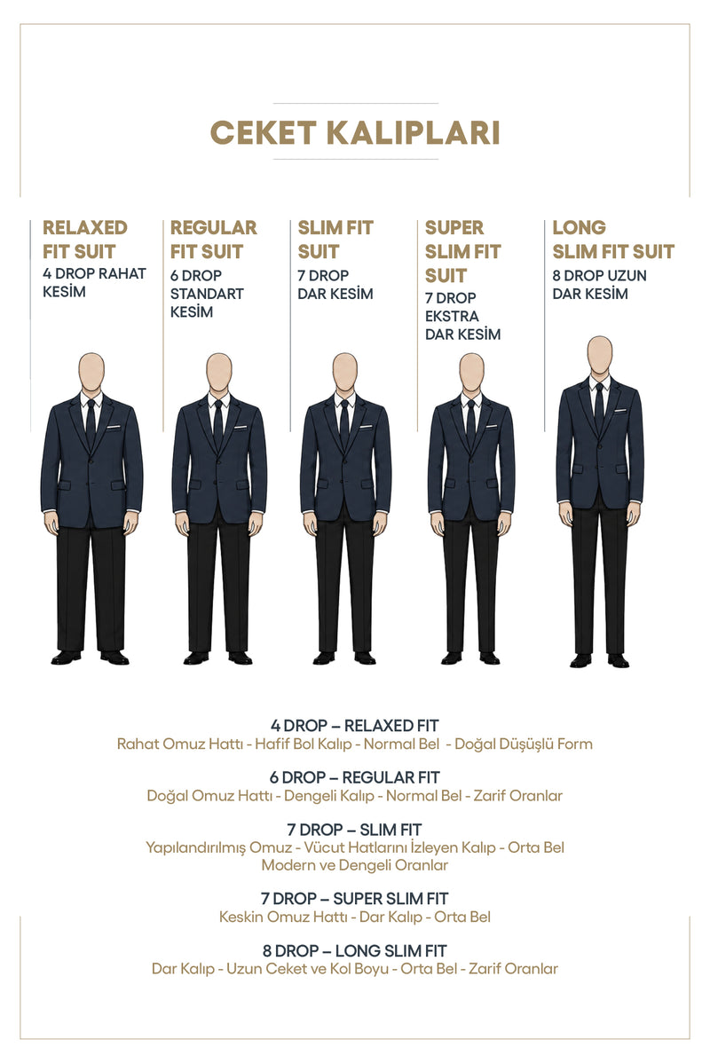 Siyah 6 Drop Regular Fit Standart Kesim %100 Yün Mono Yaka Blazer Ceket
