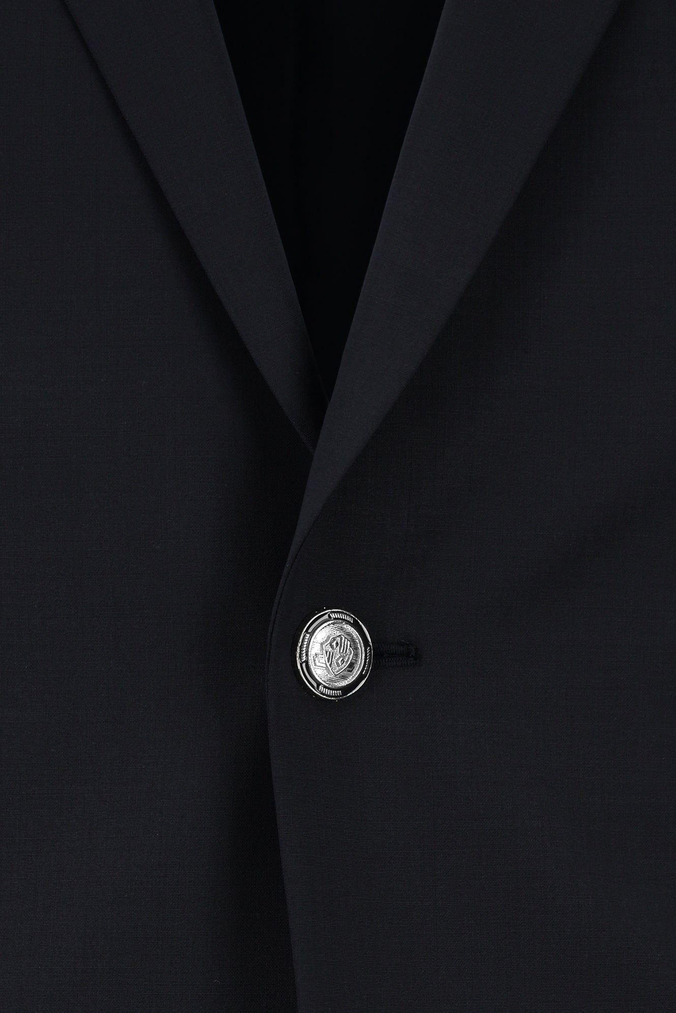 Koyu Lacivert 7 Drop Slim Fit Dar Kesim Yünlü Blazer Ceket-Abdullah Ki??l?