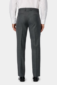 Koyu Füme 7 Drop Slim Fit Dar Kesim Yünlü Klasik Kuma? Pantolon-Abdullah Ki??l?
