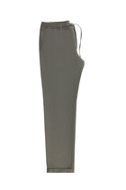 Orta Kahve Regular Fit Beli Lastikli İpli Yünlü Klasik Kumaş Pantolon