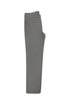 Koyu Kahve Slim Fit Dar Kesim Çizgili Yünlü Kumaş Pantolon