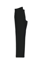 Siyah 7 Drop Slim Fit Dar Kesim Yünlü Yandan Cepli Klasik Flanel Pantolon