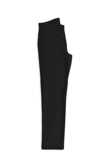 Siyah 7 Drop Slim Fit Dar Kesim Yünlü Yandan Cepli Klasik Flanel Pantolon