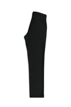 Siyah 7 Drop Slim Fit Dar Kesim Yünlü Yandan Cepli Klasik Flanel Pantolon