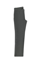 Orta Füme 7 Drop Slim Fit Dar Kesim Yünlü Yandan Cepli Klasik Flanel Pantolon