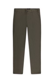 Orta Kahve 7 Drop Slim Fit Dar Kesim Yünlü Yandan Cepli Klasik Flanel Pantolon