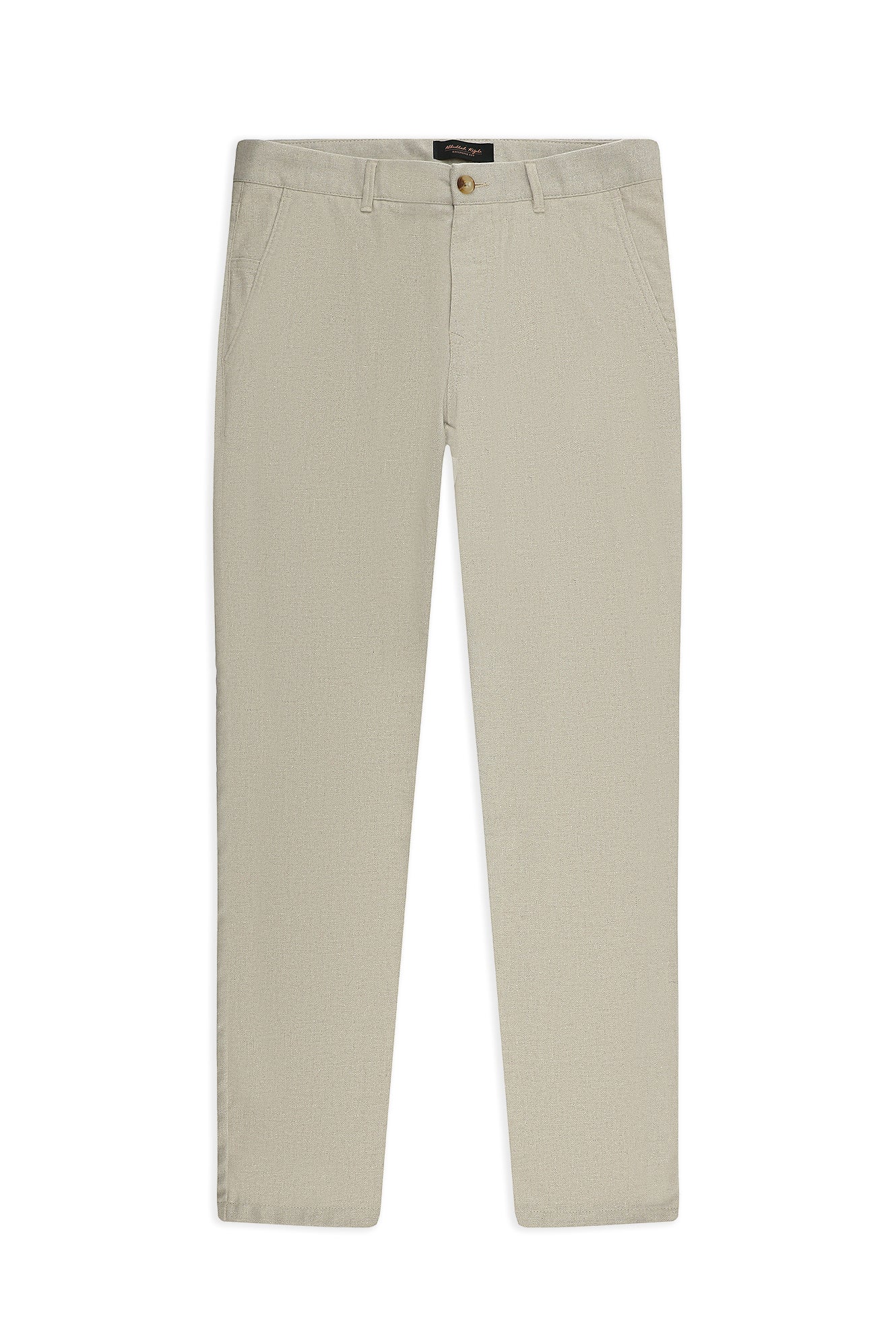 Açık Bej 7 Drop Slim Fit Dar Kesim Yünlü Yandan Cepli Klasik Flanel Pantolon