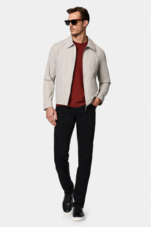 Siyah Regular Fit Standart Kesim Likral? 5 Cep Denim Pantolon-Abdullah Ki??l?
