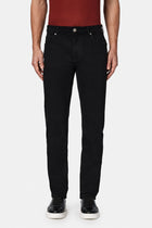 Siyah Regular Fit Standart Kesim Likral? 5 Cep Denim Pantolon-Abdullah Ki??l?