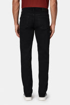 Siyah Regular Fit Standart Kesim Likral? 5 Cep Denim Pantolon-Abdullah Ki??l?